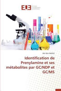 Paperback Identification de Prenylamine Et Ses Métabolites Par Gc/Ndp Et Gc/MS [French] Book