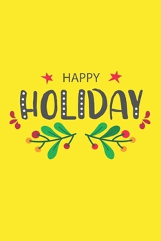 Christmas and Holiday Notebook Blank Lined Journal Notebook for Writing Notes : Christmas Journal/Diary Lined Paper 100 Pages 6 X9 Line Journal Book