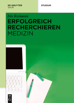 Paperback Erfolgreich recherchieren - Medizin [German] Book