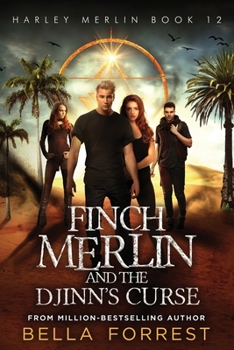 Paperback Harley Merlin 12: Finch Merlin and the Djinn's Curse Book