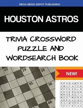Paperback Houston Astros Trivia Crossword Puzzle and Word Search Book