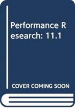 Hardcover Performance Research: 11.1 Book