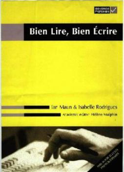 Paperback Bien Lire, Bien Ecrire (English and French Edition) Book