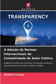 Paperback A Adoção de Normas Internacionais de Contabilidade do Setor Público [Portuguese] Book