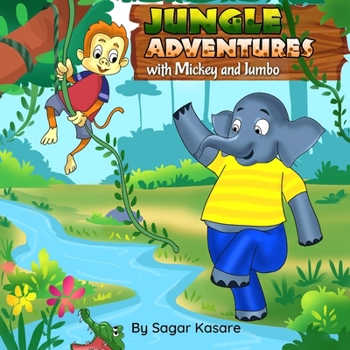 Paperback Jungle Adventures with Mickey and Jumbo Book