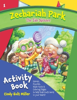 Paperback Zechariah Park: The Tale Spinner Activity Book