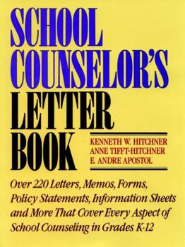 Paperback School Counselor's Letter Book