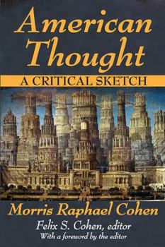 Paperback American Thought: A Critical Sketch Book
