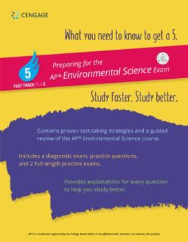 Paperback Fast Track to a 5 Test Prep for AP Environmental Science Book