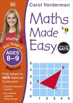 Paperback Maths Made Easy Key Stage 2 Beginner 8-9 Book