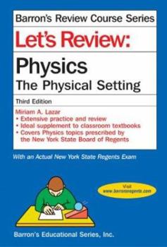 Paperback Let's Review Physics-The Physical Setting Book