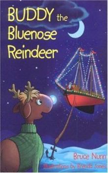 Paperback Buddy the Bluenose Reindeer Book
