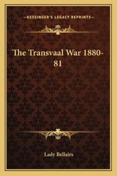 Paperback The Transvaal War 1880-81 Book