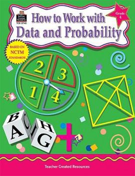 Paperback How to Work with Data & Probability, Grade 4 Book