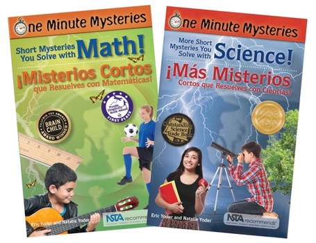 Paperback Bilingual Science and Math Mysteries Book Set / Conjunto de Libros Bilingües: Misterios de Ciencias Y Matemáticas Book