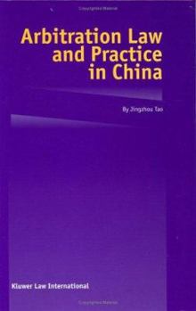 Hardcover Arbitration Law and Practice in China Book