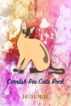 Paperback Cornish Rex Cats Rock: Pocket Gift Notebook for Cat and Kitty Lovers Book