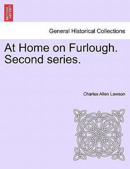 Paperback At Home on Furlough. Second series. Book