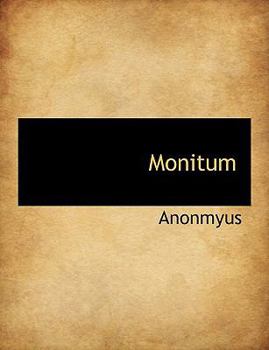 Hardcover Monitum Book