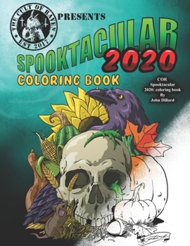 Paperback COR Spooktacular 2020: coloring book