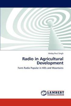 Paperback Radio in Agricultural Development Book