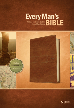 Imitation Leather Every Man's Bible-NIV Deluxe Journeyman Book