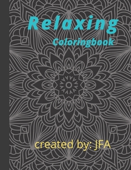 Paperback Relaxing coloringbook: mandala coloring Book