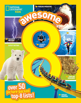 Paperback Awesome 8: 50 Picture-Packed Top 8 Lists! Book