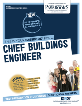 Paperback Chief Buildings Engineer (C-1168): Passbooks Study Guide Volume 1168 Book