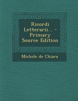 Strenna: Ricordi Letterarii (1887)