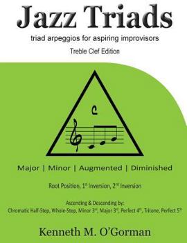 Paperback Jazz Triads: Triad arpeggios for aspiring improvisors Book