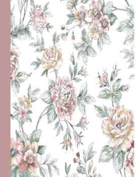 Paperback Botanical Blooms Graph Paper Notebook Book