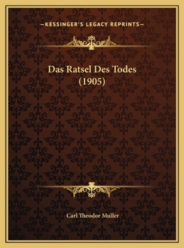 Das Ratsel Des Todes