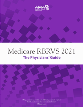 Paperback Medicare RBRVS 2021: The Physicians' Guide Book