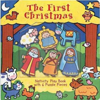 Board book The First Christmas [With 6 Puzzle Pieces] Book