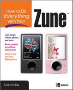 Paperback How to Do Everything with Your Zune Book