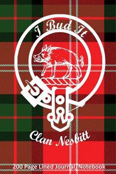 Paperback Clan Nesbitt 200 Page Lined Journal/Notebook Book
