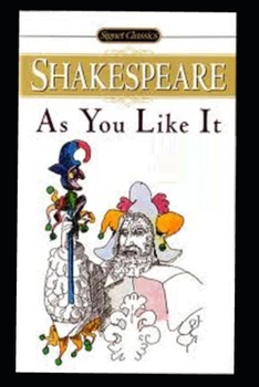 Paperback As You Like It by William Shakespeare illustrated edition Book