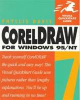 Paperback Visual QuickStart Guide CorelDRAW for Windows 95/ NT Book