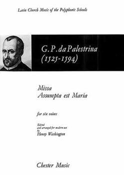 Paperback Missa Assumpta Est Maria For Six Voices Book