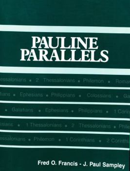 Hardcover Pauline Parallels Book