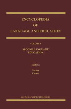 Paperback Encyclopedia of Language and Education: Second Language Education Book