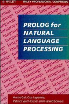 Paperback PROLOG for Natural Language Processing Book