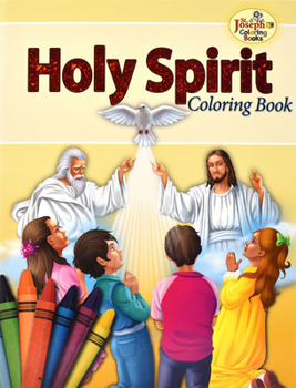 Paperback Coloring Book about the Holy Spirit Book