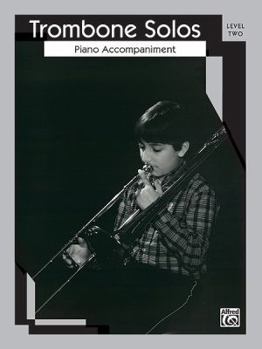 Paperback Trombone Solos: Level II Piano Acc. Book