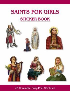 Paperback Saints for Girls Sticker Book