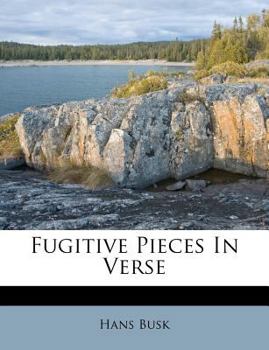 Paperback Fugitive Pieces in Verse Book