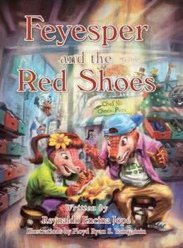 Hardcover Feyesper and the Red Shoes Book