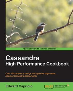 Paperback Cassandra High Performance Cookbook Book