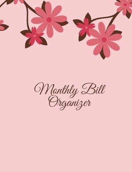 Paperback Monthly Bill Organizer: family organizer expense tracker notebook bill Colorado tracker bill book monthly 2019-2020 Book